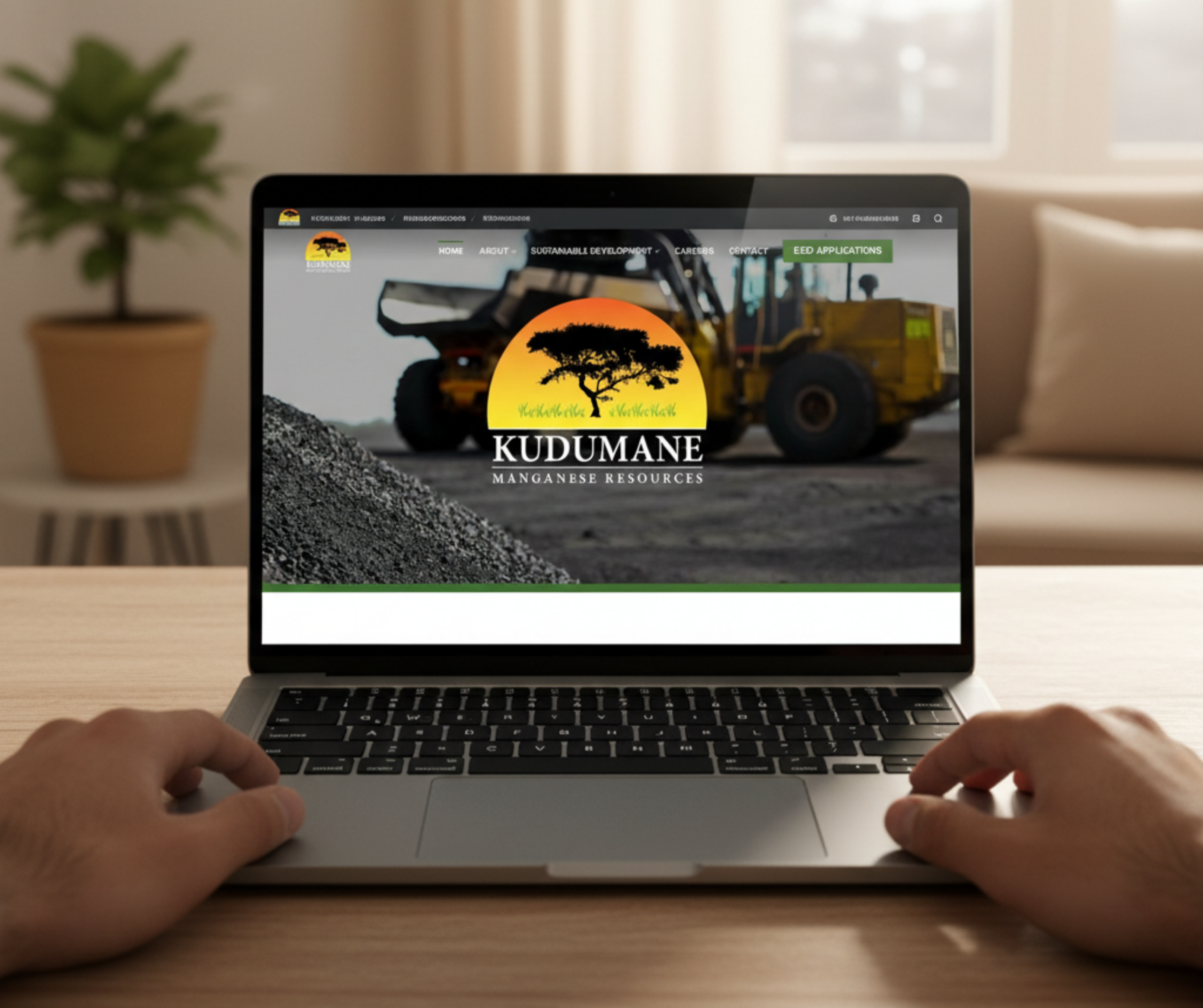 Kudumane Mine Website